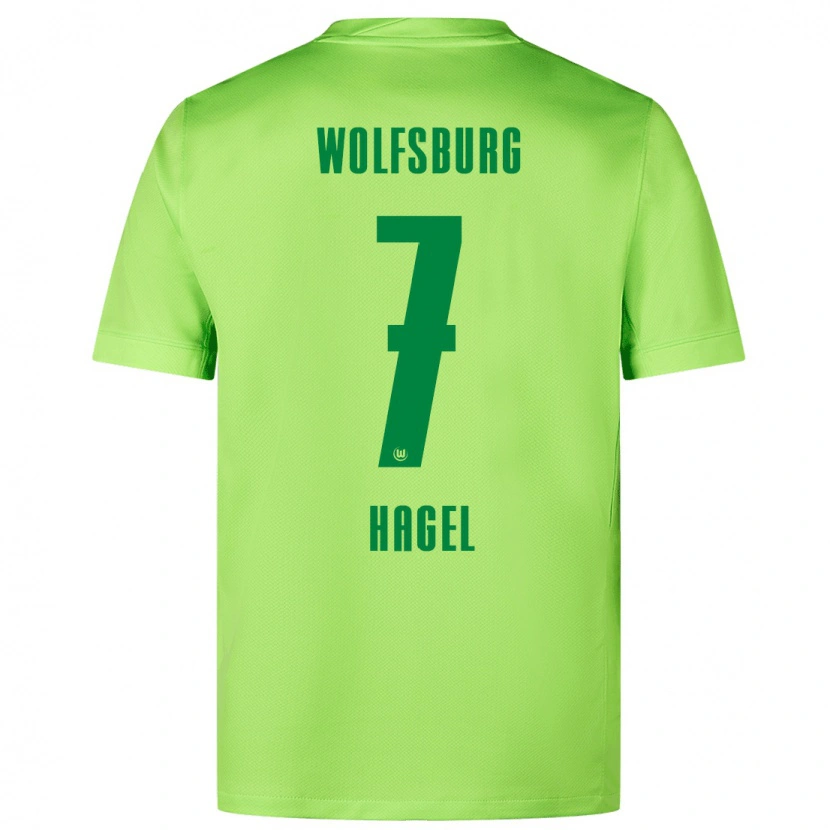 Danxen Herren Chantal Hagel #7 Fluoreszierendes Grün Heimtrikot Trikot 2024/25 T-Shirt
