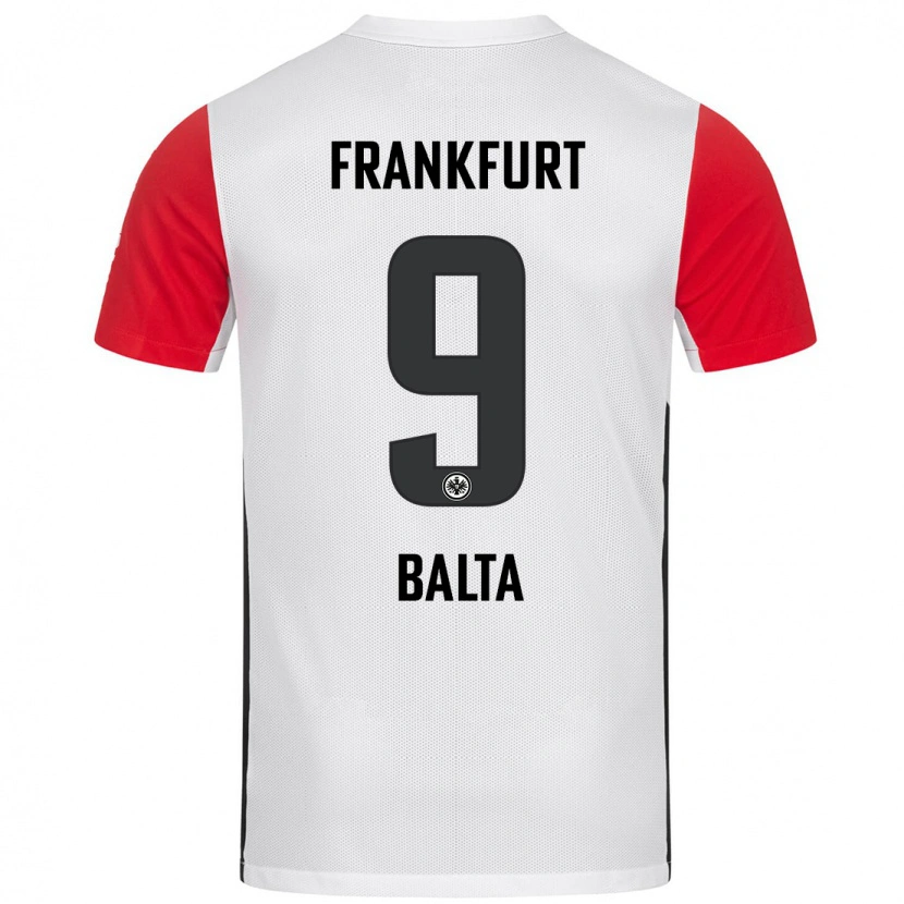 Danxen Herren Sahin Balta #9 Weiß Rot Heimtrikot Trikot 2024/25 T-Shirt
