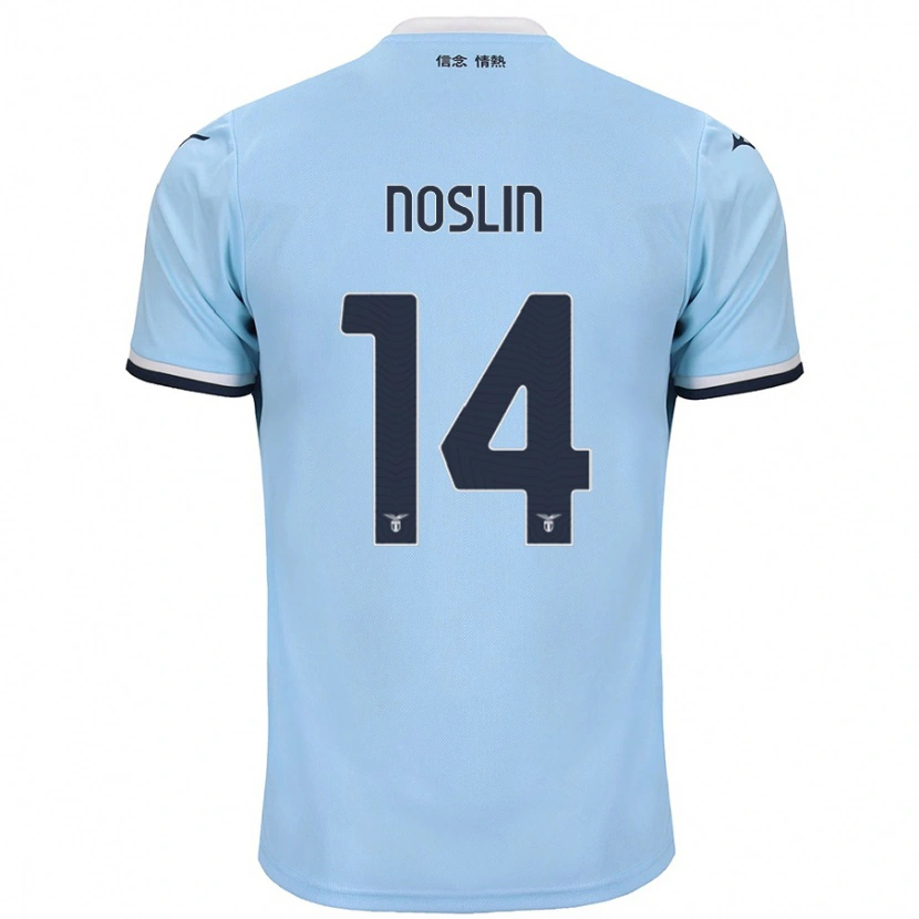 Danxen Herren Tijjani Noslin #14 Blau Heimtrikot Trikot 2024/25 T-Shirt