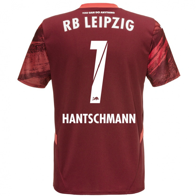 Danxen Herren Franz Hantschmann #1 Burgunderrot Auswärtstrikot Trikot 2024/25 T-Shirt