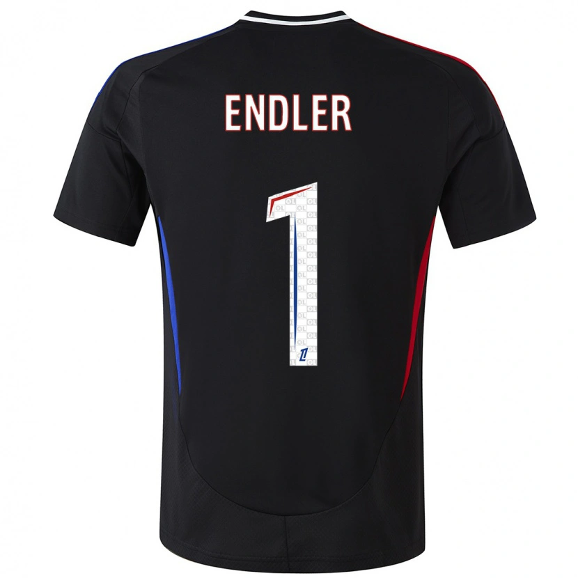 Danxen Herren Christiane Endler #1 Schwarz Auswärtstrikot Trikot 2024/25 T-Shirt