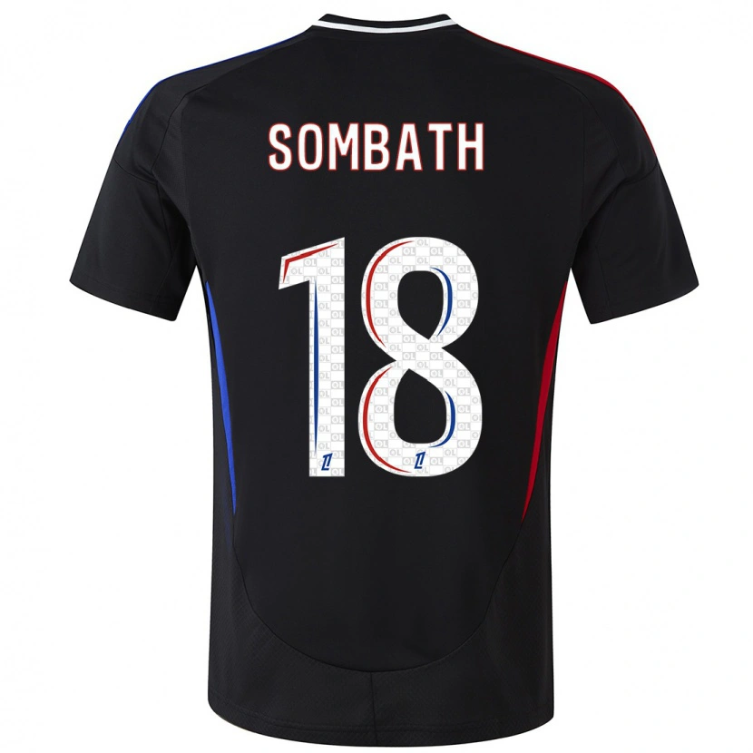 Danxen Herren Alice Sombath #18 Schwarz Auswärtstrikot Trikot 2024/25 T-Shirt