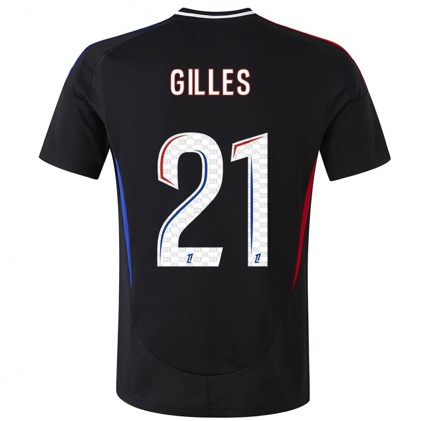 Danxen Herren Vanessa Gilles #21 Schwarz Auswärtstrikot Trikot 2024/25 T-Shirt
