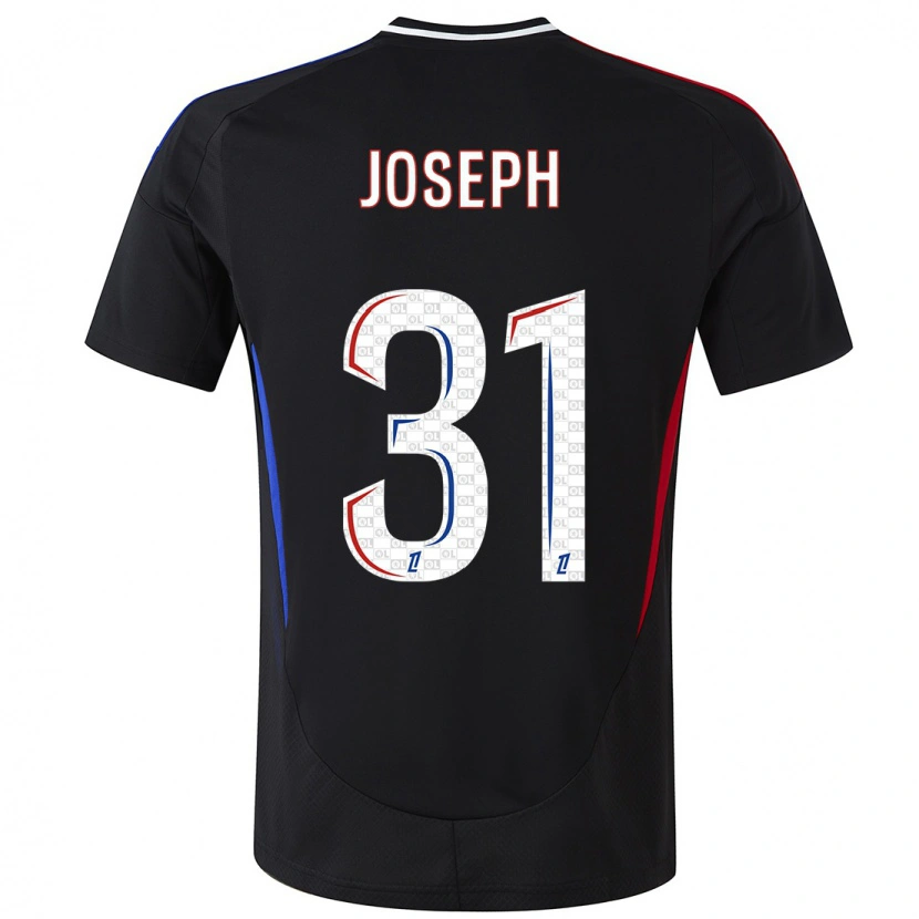 Danxen Herren Liana Joseph #31 Schwarz Auswärtstrikot Trikot 2024/25 T-Shirt