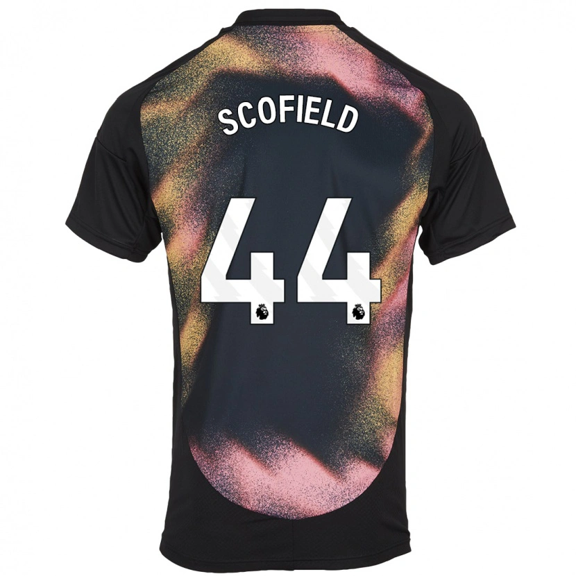 Danxen Herren Connie Scofield #44 Schwarz Weiß Auswärtstrikot Trikot 2024/25 T-Shirt