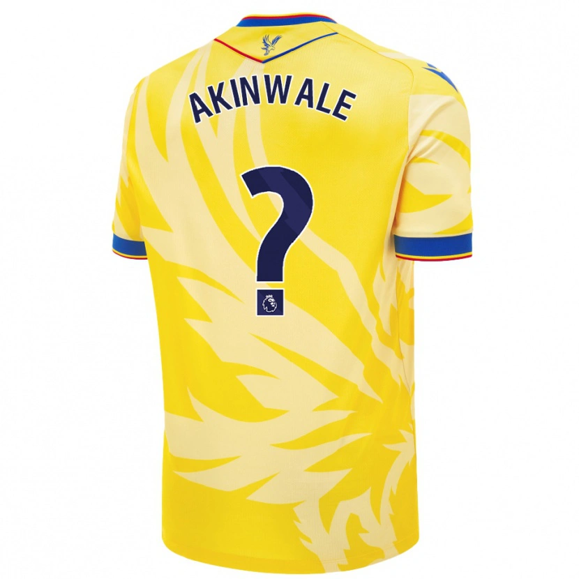 Danxen Herren Victor Akinwale #0 Gelb Auswärtstrikot Trikot 2024/25 T-Shirt