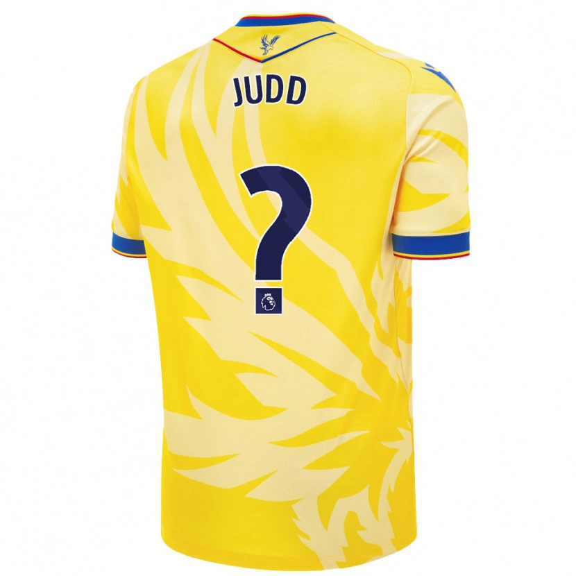 Danxen Herren Jasper Judd #0 Gelb Auswärtstrikot Trikot 2024/25 T-Shirt
