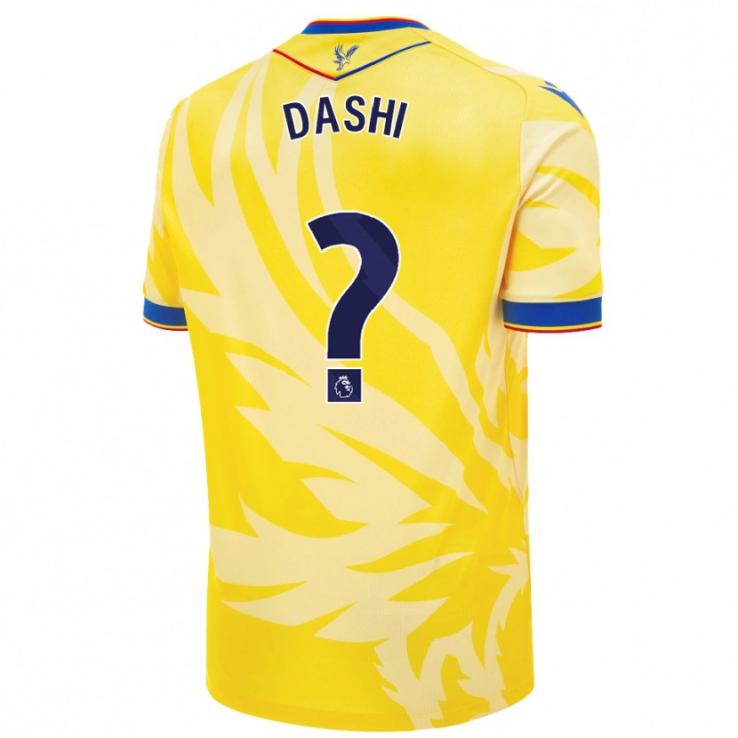 Danxen Herren Matteo Dashi #0 Gelb Auswärtstrikot Trikot 2024/25 T-Shirt