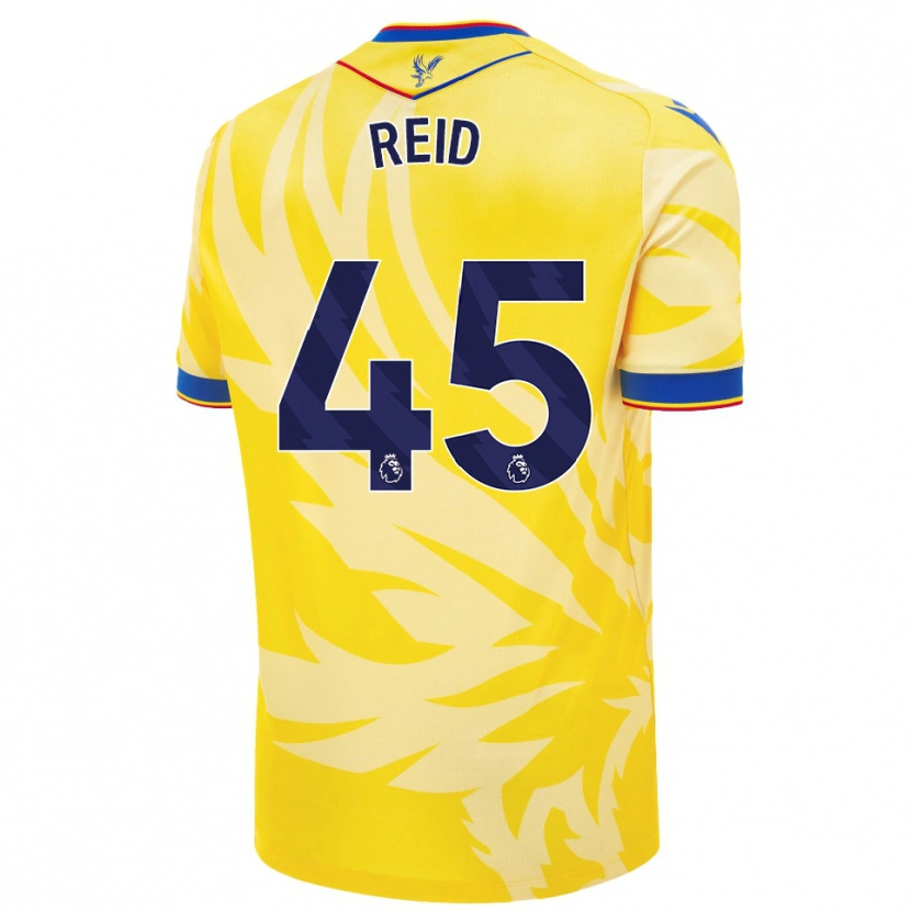 Danxen Herren Dylan Reid #45 Gelb Auswärtstrikot Trikot 2024/25 T-Shirt