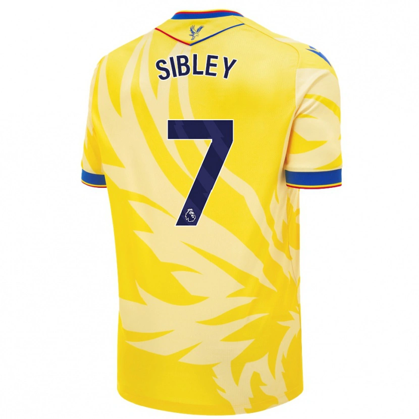 Danxen Herren Isabella Sibley #7 Gelb Auswärtstrikot Trikot 2024/25 T-Shirt