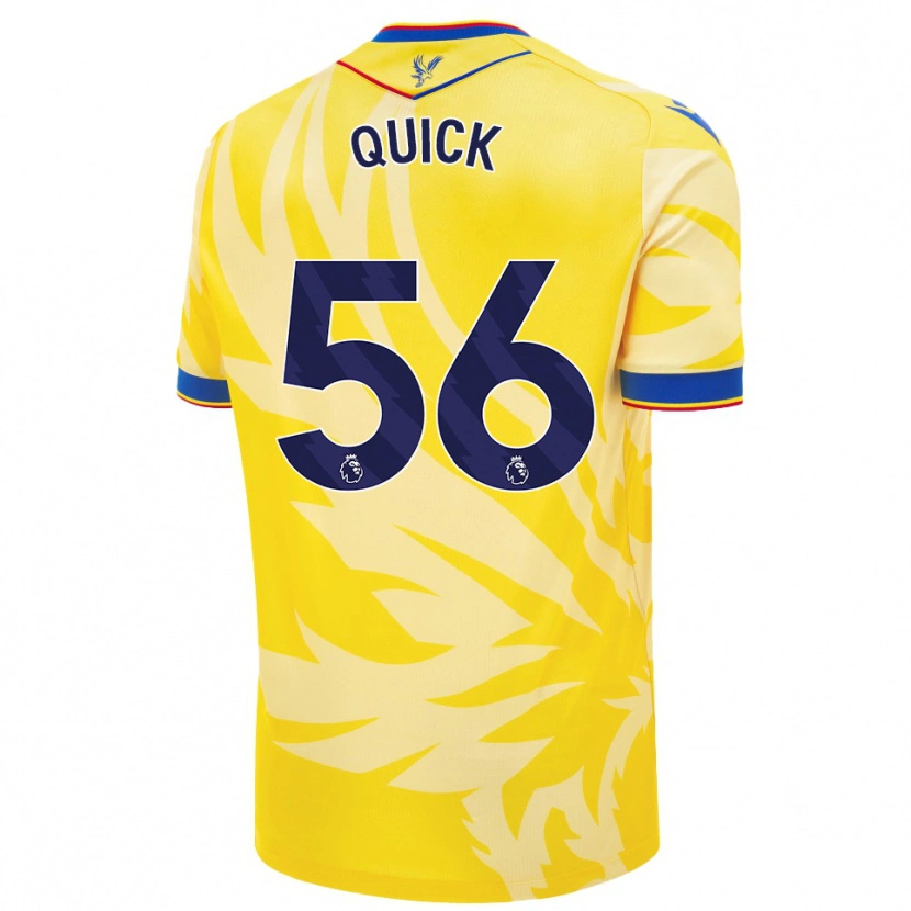 Danxen Herren Daniel Quick #56 Gelb Auswärtstrikot Trikot 2024/25 T-Shirt