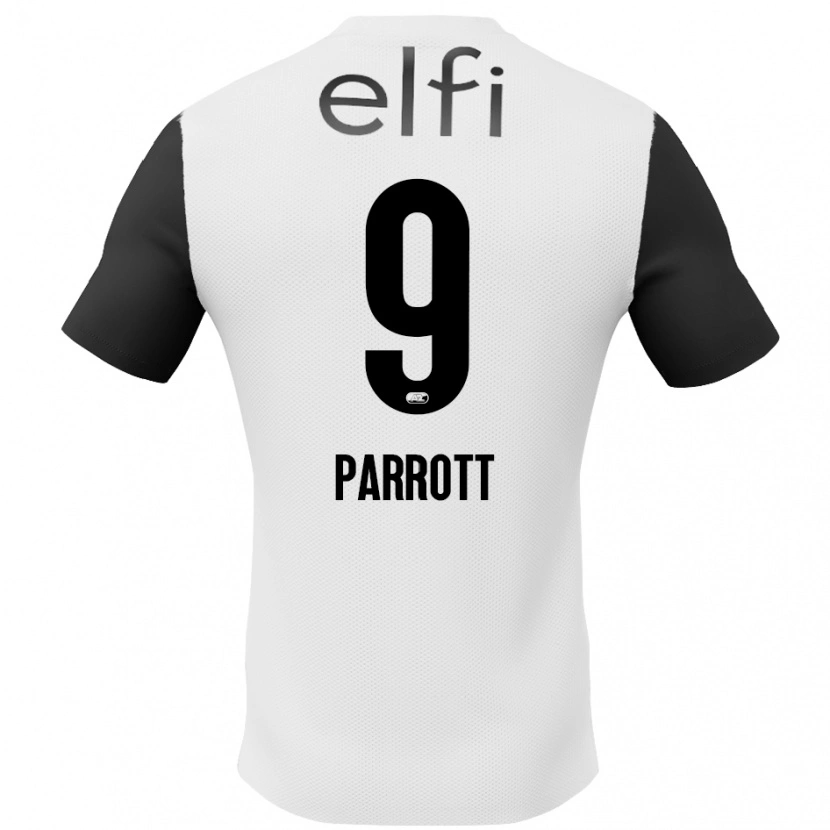 Danxen Herren Troy Parrott #9 Weiß Schwarz Auswärtstrikot Trikot 2024/25 T-Shirt
