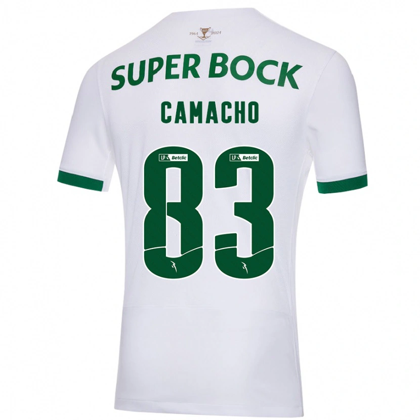Danxen Herren Rafael Camacho #83 Weiß Grün Auswärtstrikot Trikot 2024/25 T-Shirt