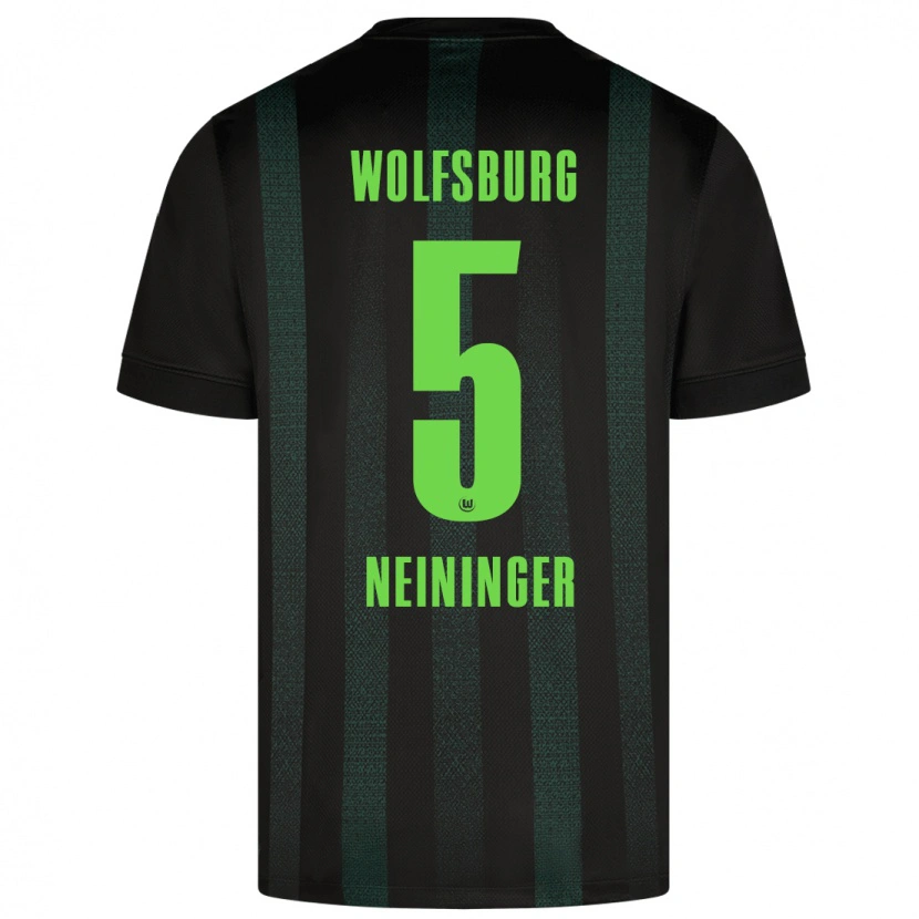 Danxen Herren Tim Neininger #5 Dunkelgrün Auswärtstrikot Trikot 2024/25 T-Shirt