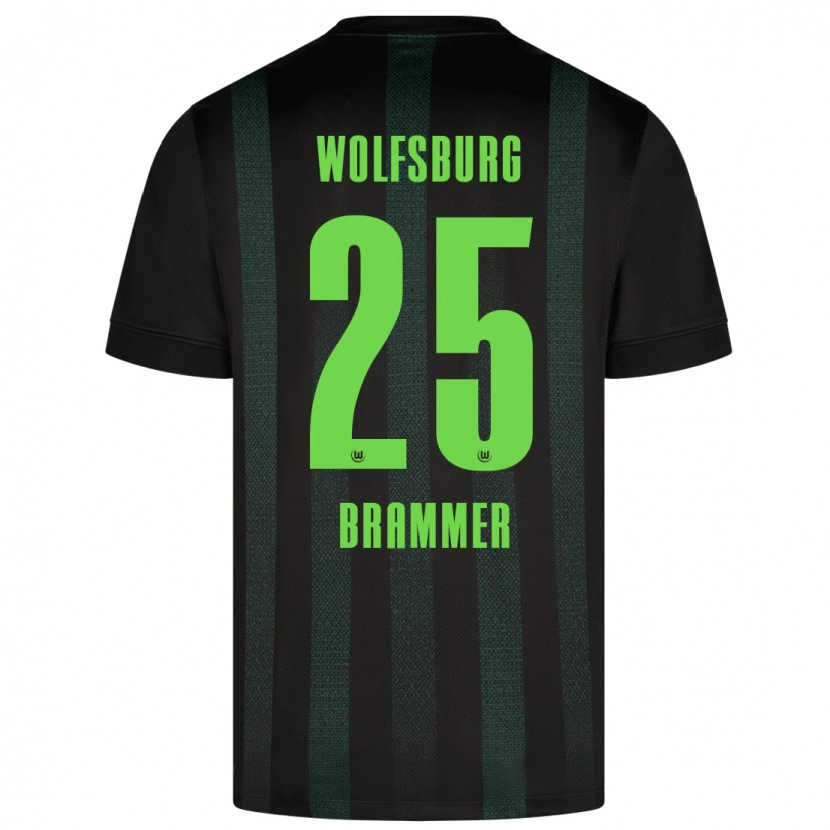 Danxen Herren Ole Brammer #25 Dunkelgrün Auswärtstrikot Trikot 2024/25 T-Shirt