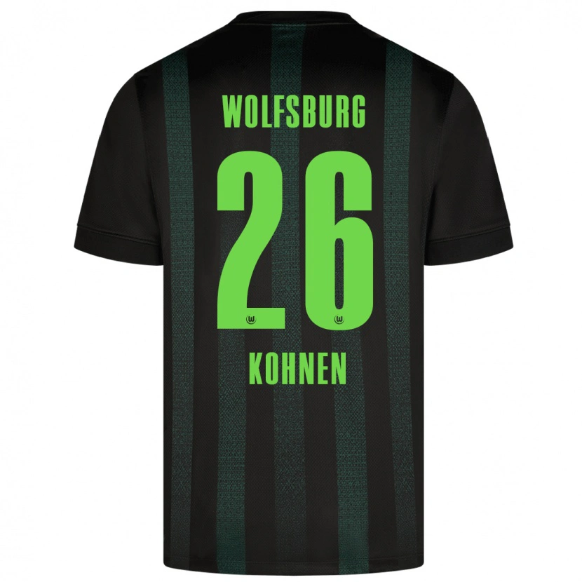 Danxen Herren Ben Kohnen #26 Dunkelgrün Auswärtstrikot Trikot 2024/25 T-Shirt