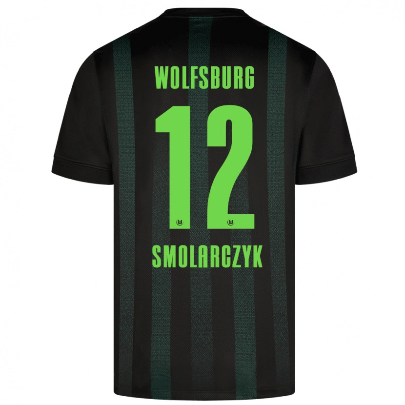 Danxen Herren Nelly Smolarczyk #12 Dunkelgrün Auswärtstrikot Trikot 2024/25 T-Shirt