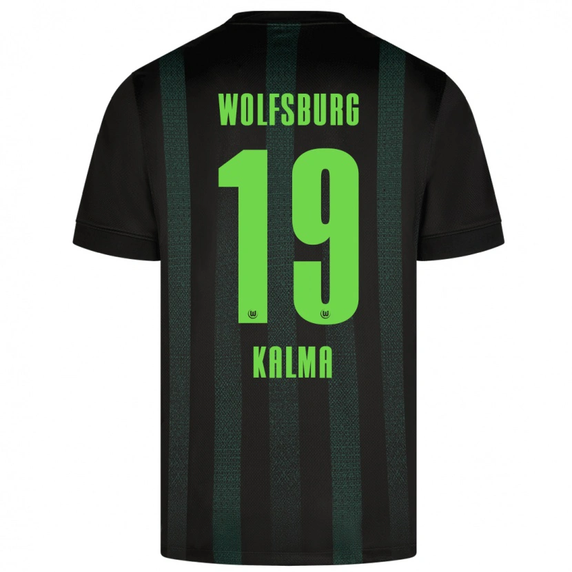Danxen Herren Fenna Kalma #19 Dunkelgrün Auswärtstrikot Trikot 2024/25 T-Shirt