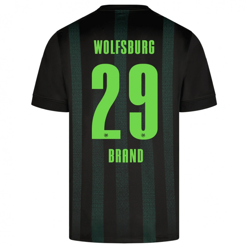 Danxen Herren Jule Brand #29 Dunkelgrün Auswärtstrikot Trikot 2024/25 T-Shirt