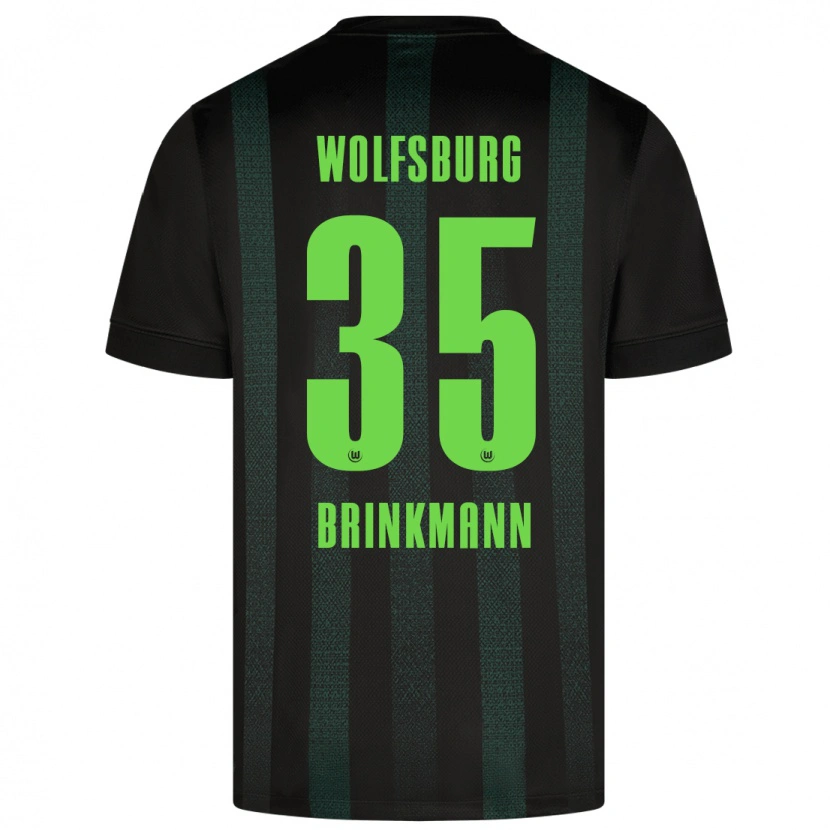 Danxen Herren Karla Brinkmann #35 Dunkelgrün Auswärtstrikot Trikot 2024/25 T-Shirt