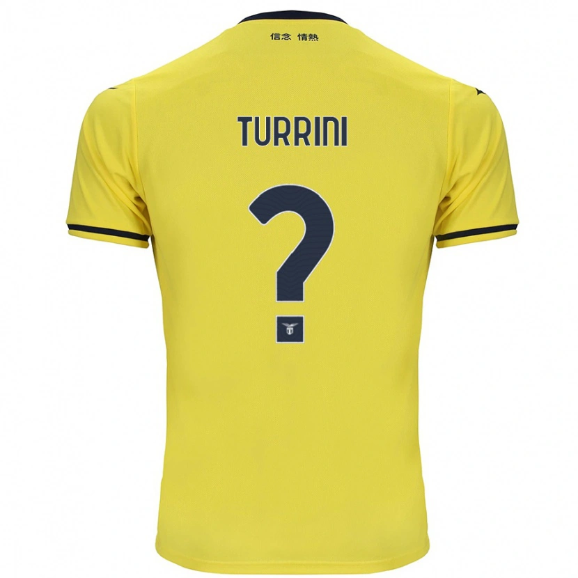 Danxen Herren Giordano Turrini #0 Gelb Auswärtstrikot Trikot 2024/25 T-Shirt
