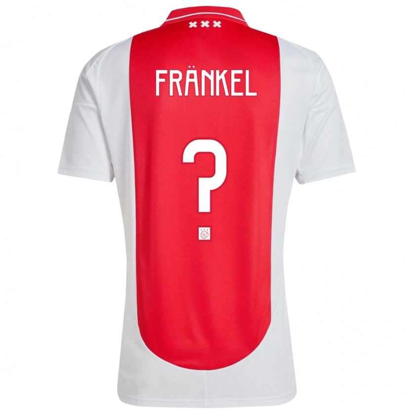 Danxen Damen Leroy Fränkel #0 Rot Weiß Heimtrikot Trikot 2024/25 T-Shirt