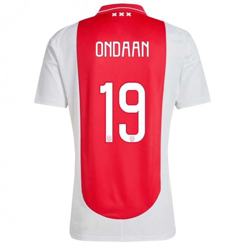 Danxen Damen Terell Ondaan #19 Rot Weiß Heimtrikot Trikot 2024/25 T-Shirt