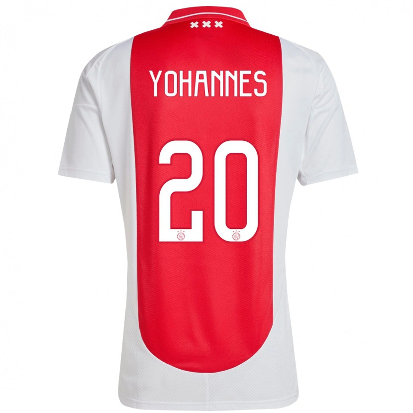 Danxen Damen Lily Yohannes #20 Rot Weiß Heimtrikot Trikot 2024/25 T-Shirt