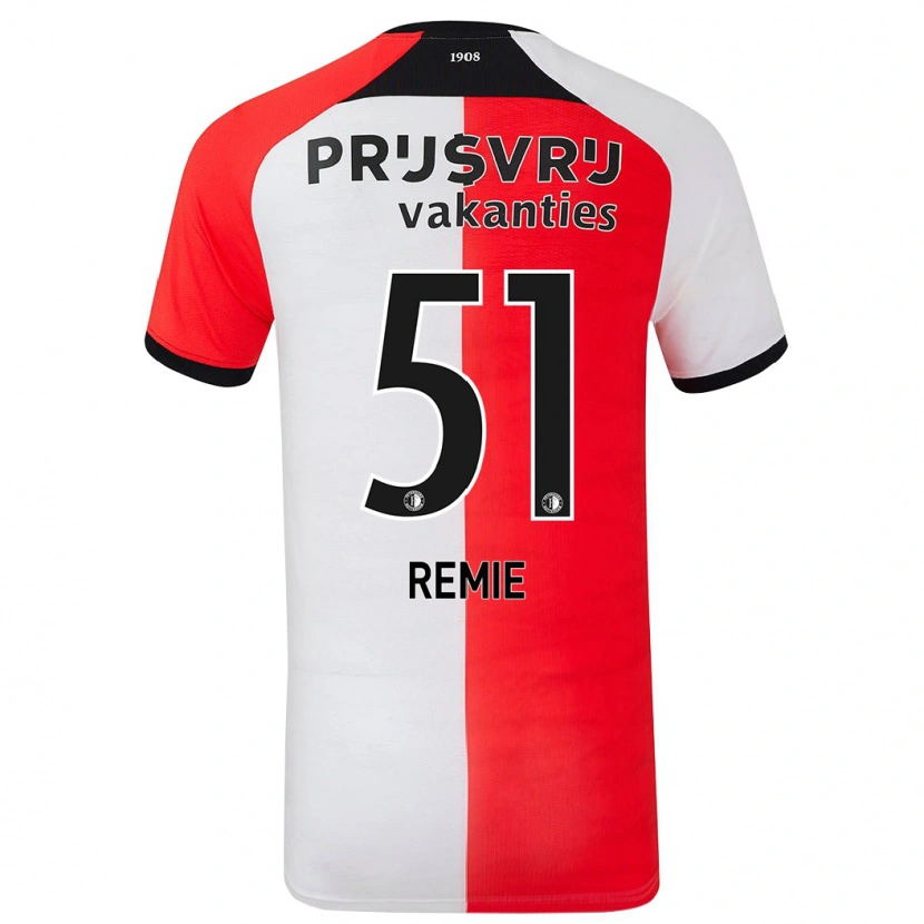 Danxen Damen Devin Remie #51 Rot Weiß Heimtrikot Trikot 2024/25 T-Shirt