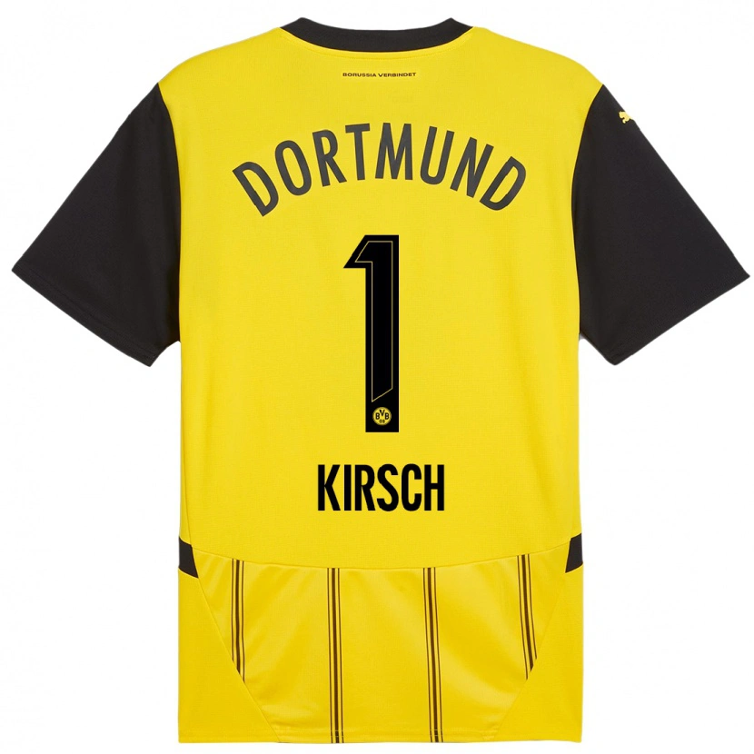 Danxen Damen Marian Kirsch #1 Gelb Schwarz Heimtrikot Trikot 2024/25 T-Shirt