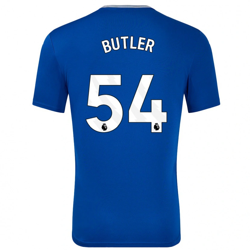 Danxen Damen Jack Butler #54 Blau Mit Heimtrikot Trikot 2024/25 T-Shirt
