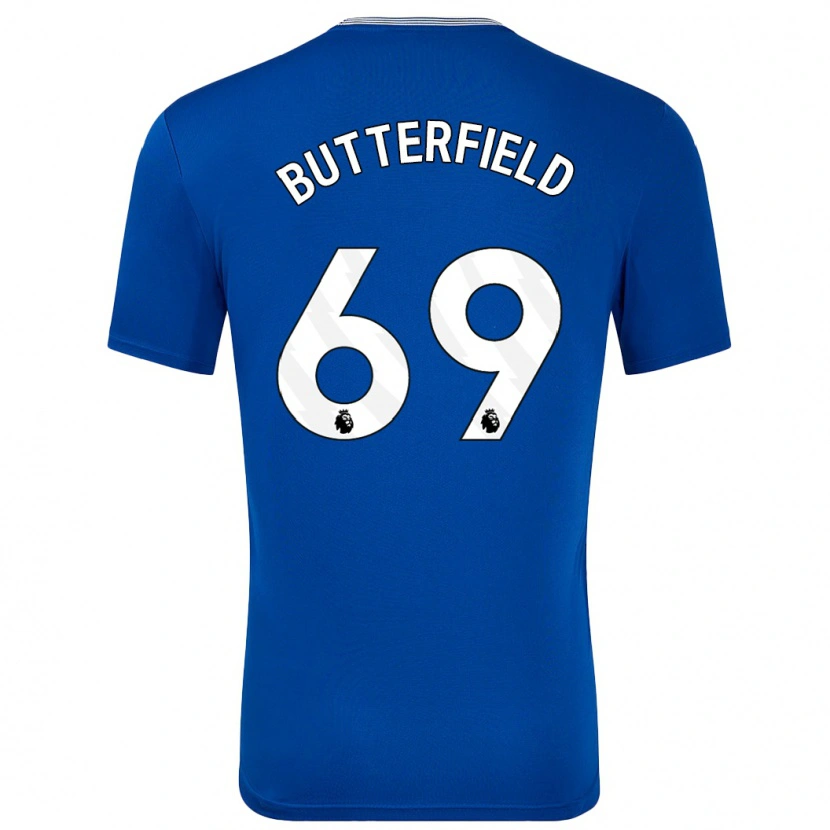 Danxen Damen Luke Butterfield #69 Blau Mit Heimtrikot Trikot 2024/25 T-Shirt