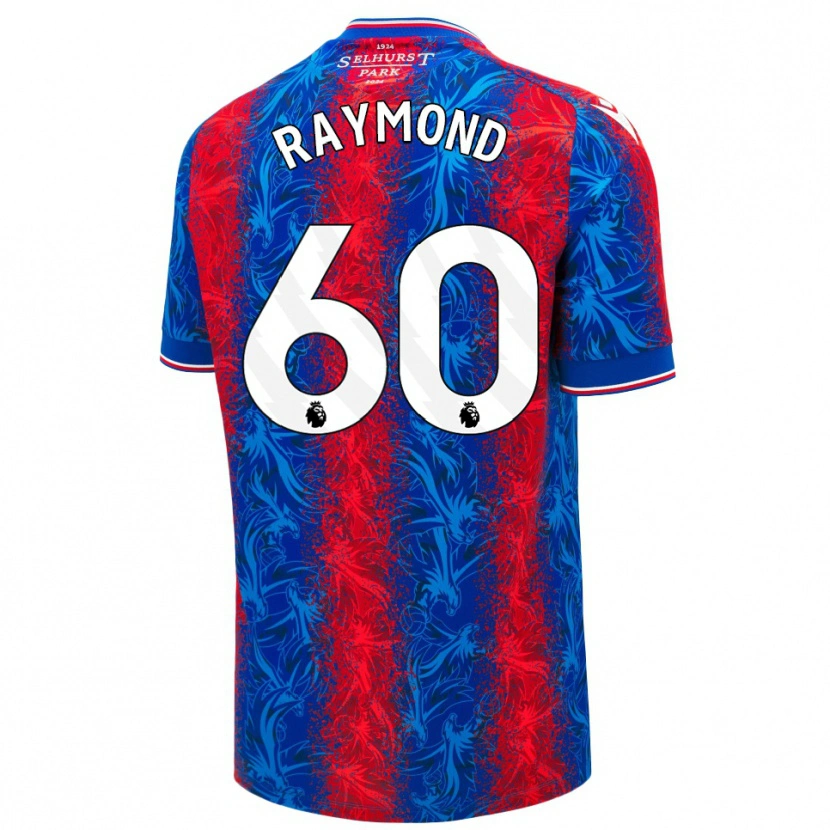 Danxen Damen Jadan Raymond #60 Rot Blauen Streifen Heimtrikot Trikot 2024/25 T-Shirt