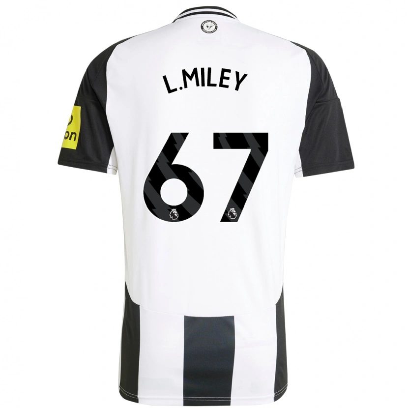 Danxen Damen Lewis Miley #67 Weiß Schwarz Heimtrikot Trikot 2024/25 T-Shirt