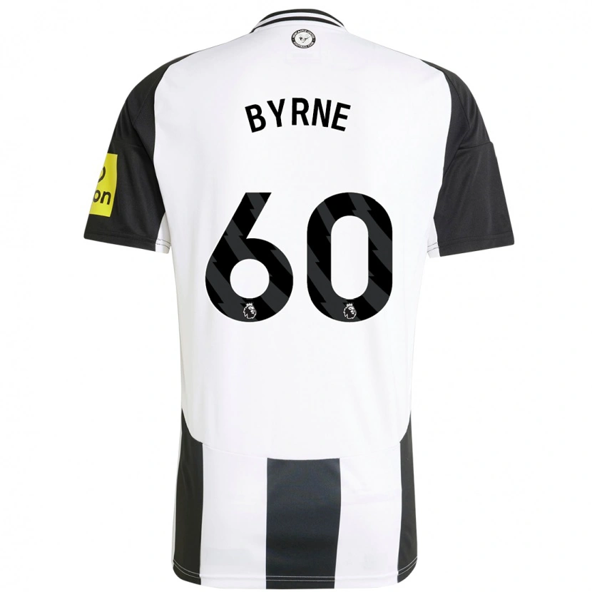 Danxen Damen Reece Byrne #60 Weiß Schwarz Heimtrikot Trikot 2024/25 T-Shirt