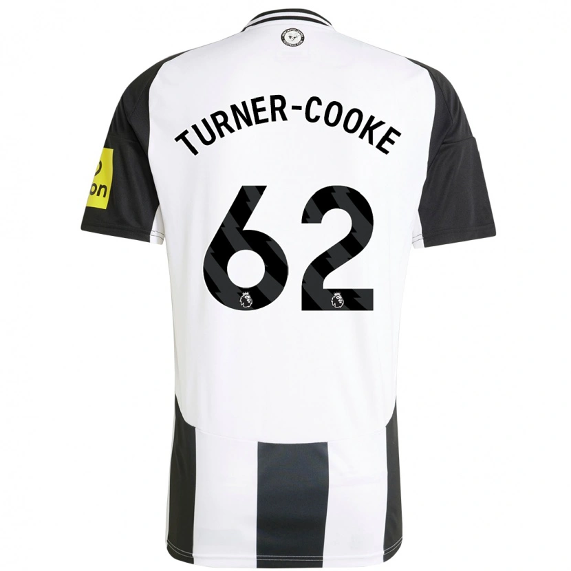 Danxen Damen Jay Turner-Cooke #62 Weiß Schwarz Heimtrikot Trikot 2024/25 T-Shirt