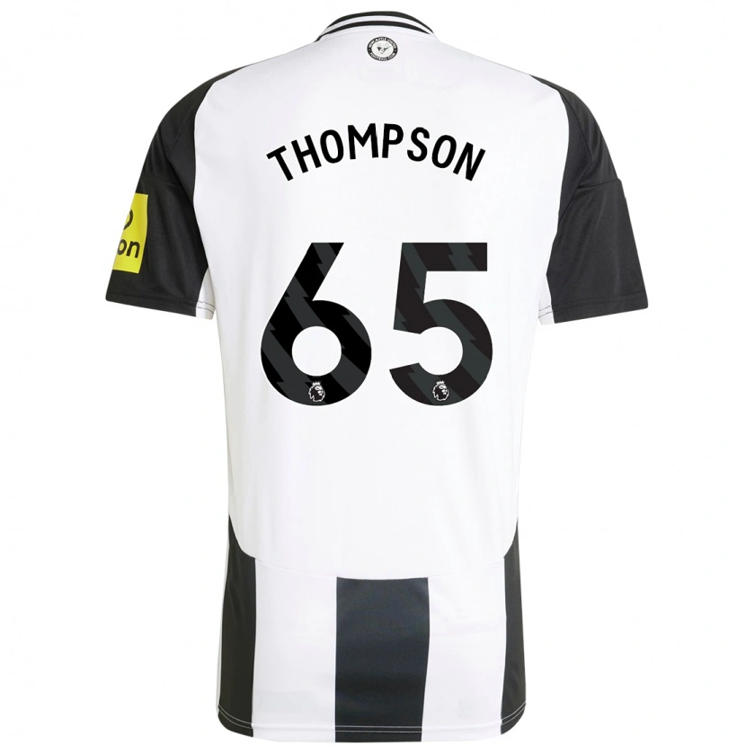 Danxen Damen Ciaran Thompson #65 Weiß Schwarz Heimtrikot Trikot 2024/25 T-Shirt