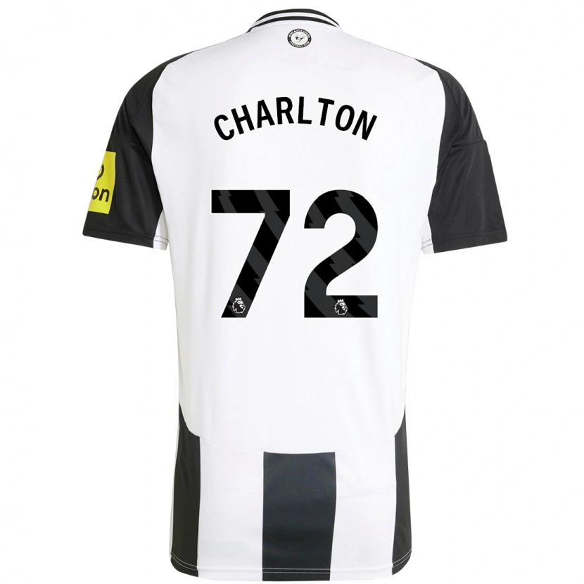 Danxen Damen Dylan Charlton #72 Weiß Schwarz Heimtrikot Trikot 2024/25 T-Shirt