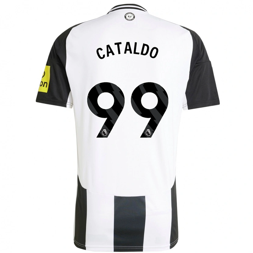 Danxen Damen Lia Cataldo #99 Weiß Schwarz Heimtrikot Trikot 2024/25 T-Shirt