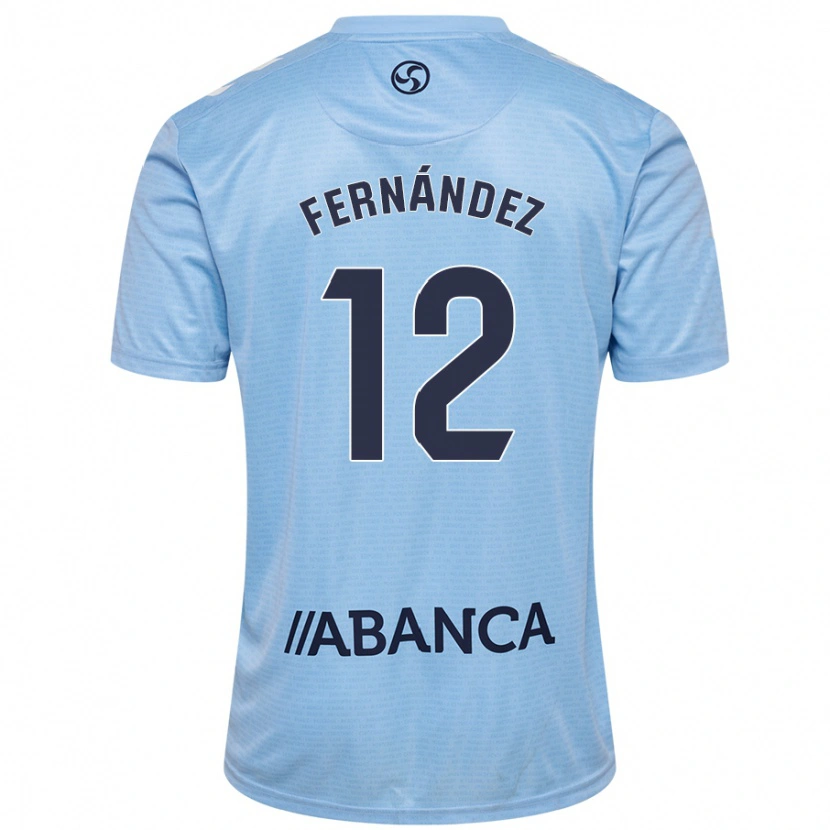 Danxen Damen Manu Fernández #12 Himmelblau Heimtrikot Trikot 2024/25 T-Shirt