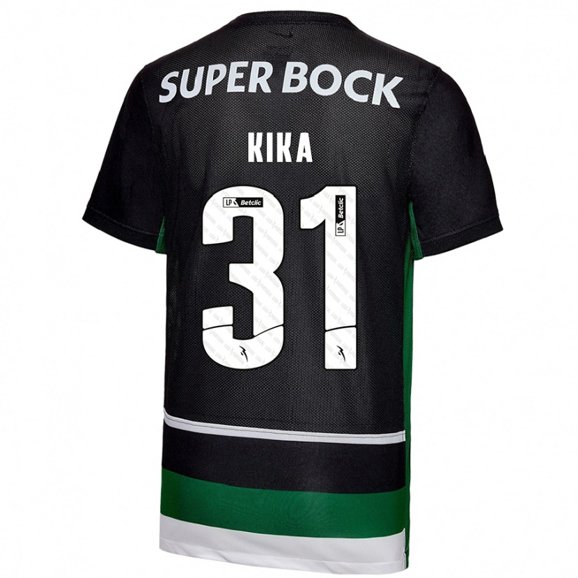Danxen Damen Kika #31 Schwarz Weiß Grün Heimtrikot Trikot 2024/25 T-Shirt