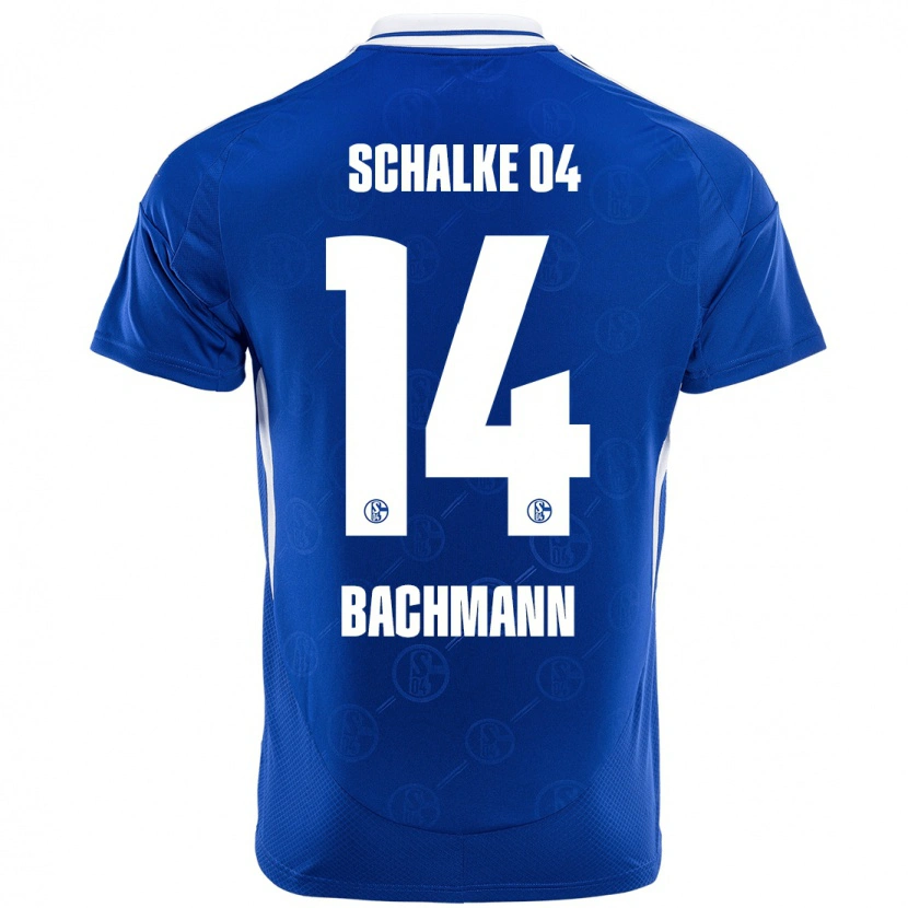 Danxen Damen Janik Bachmann #14 Königsblau Heimtrikot Trikot 2024/25 T-Shirt