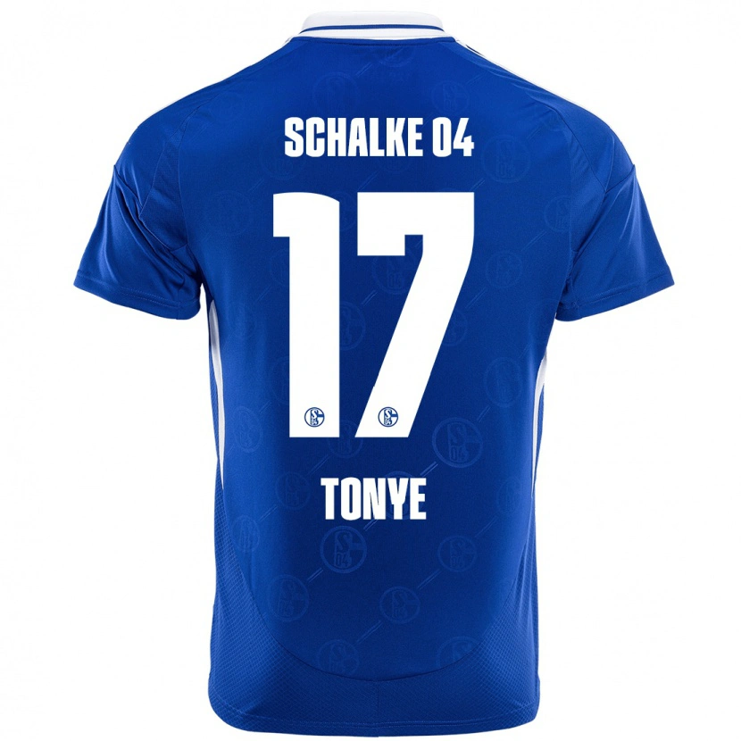 Danxen Damen Yannick Tonye #17 Königsblau Heimtrikot Trikot 2024/25 T-Shirt