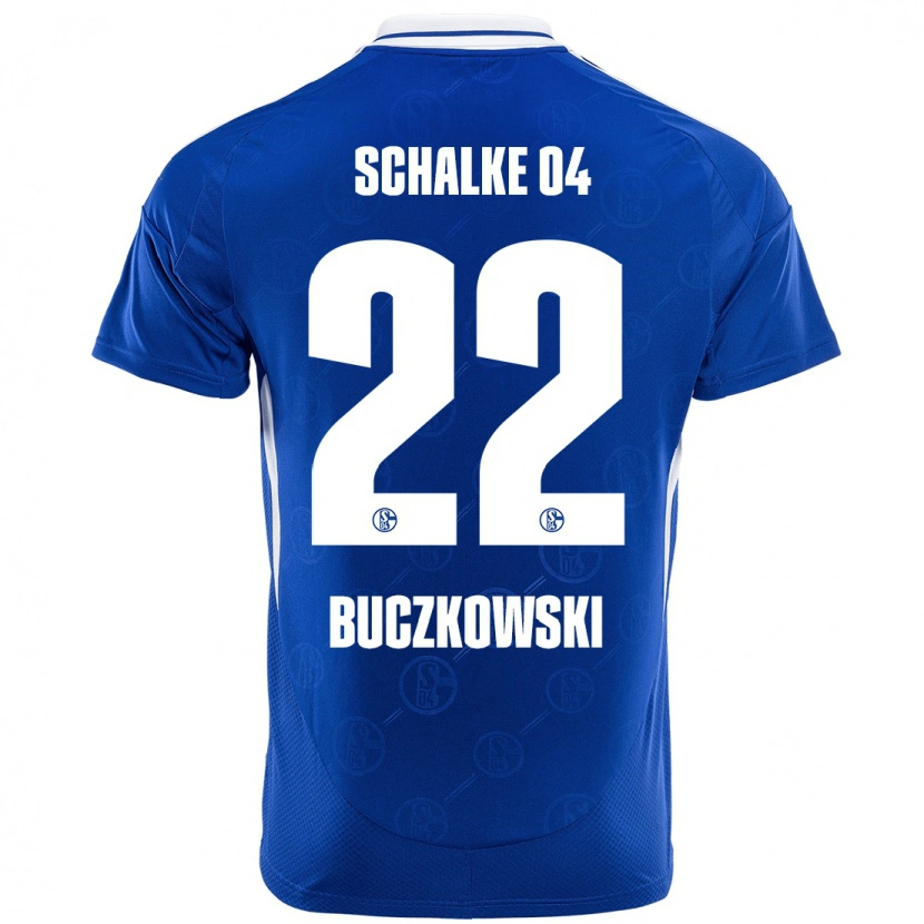 Danxen Damen Philip Buczkowski #22 Königsblau Heimtrikot Trikot 2024/25 T-Shirt