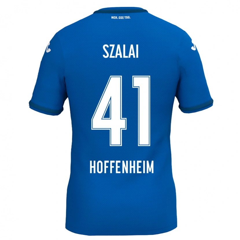 Danxen Damen Attila Szalai #41 Königsblau Heimtrikot Trikot 2024/25 T-Shirt