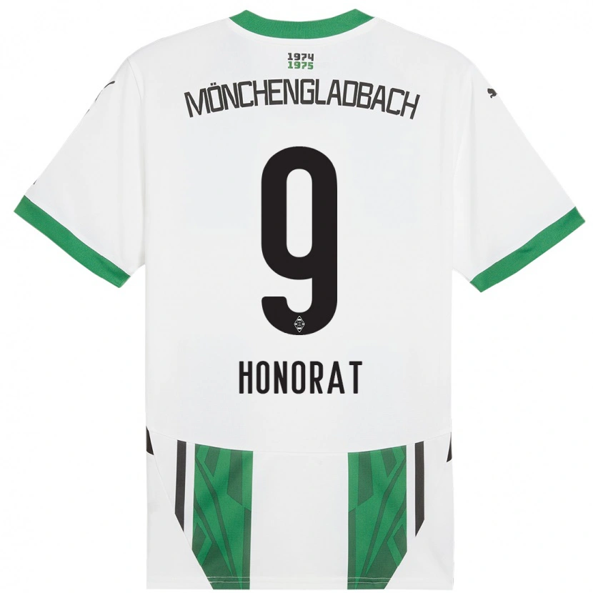 Danxen Damen Franck Honorat #9 Weiß Grün Heimtrikot Trikot 2024/25 T-Shirt