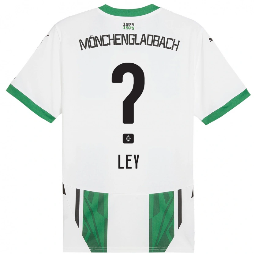 Danxen Damen Marlon Ley #0 Weiß Grün Heimtrikot Trikot 2024/25 T-Shirt