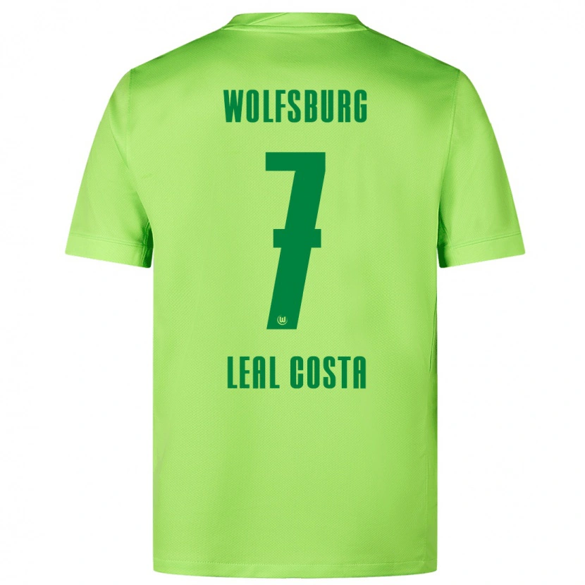 Danxen Damen David Leal Costa #7 Fluoreszierendes Grün Heimtrikot Trikot 2024/25 T-Shirt
