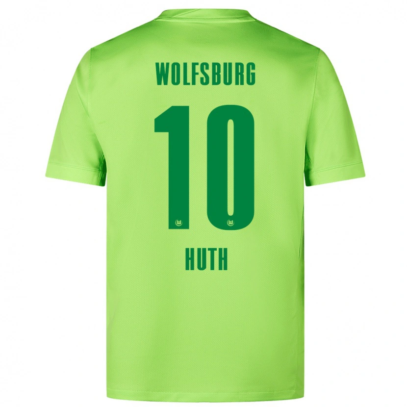 Danxen Damen Svenja Huth #10 Fluoreszierendes Grün Heimtrikot Trikot 2024/25 T-Shirt