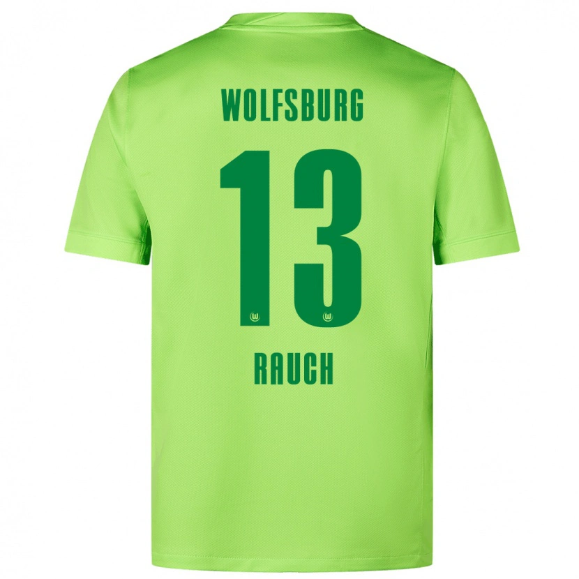 Danxen Damen Felicitas Rauch #13 Fluoreszierendes Grün Heimtrikot Trikot 2024/25 T-Shirt
